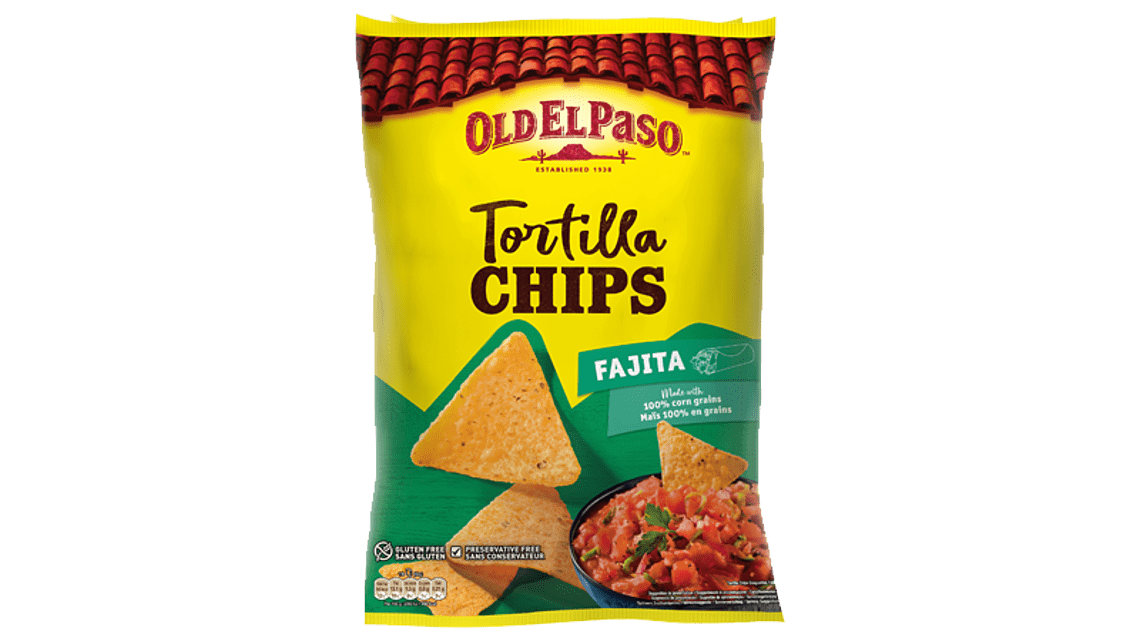 Tortilla chips fajita